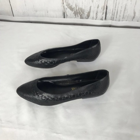 CABIN Creek Women’s Black Leather Flats size 6 - Picture 6 of 16